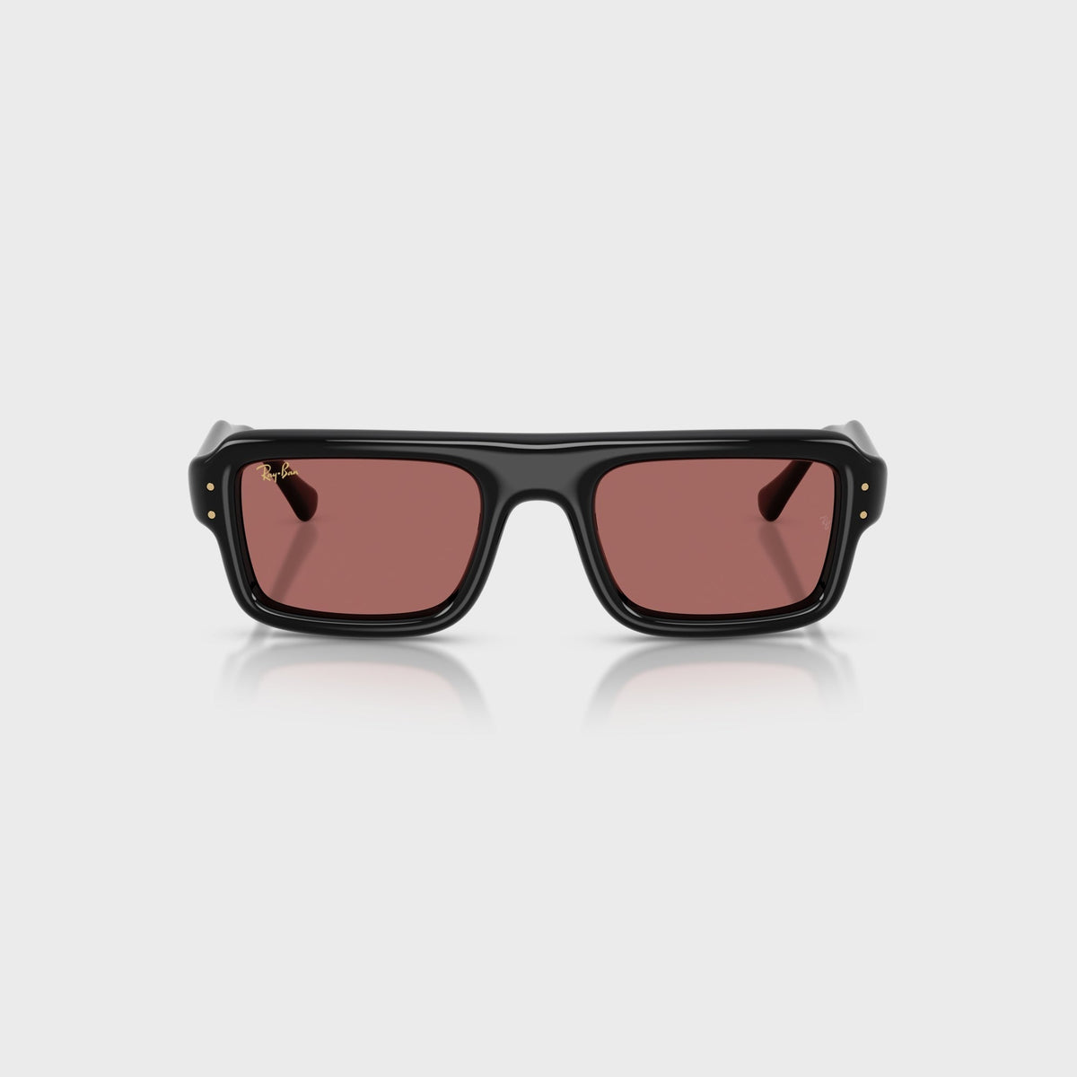 Ray-Ban x A$AP Rocky Flacko Puffer Sunglasses - Black Frame / Violet Lens