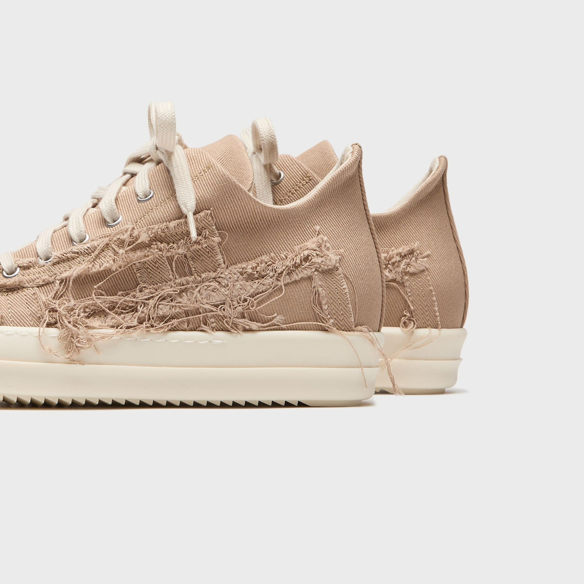 Rick Owens DRKSHDW Scarpe Denim Low Sneakers - Flesh / Milk