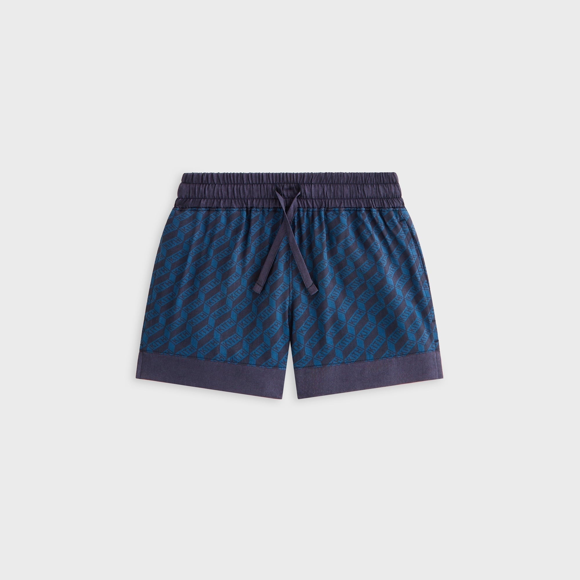 Kith Kids Monogram Bennet Camp Short - Nocturnal
