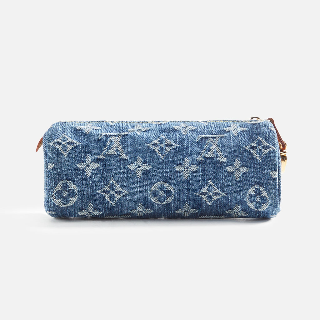 WGACA Louis Vuitton Denim Truth Speedy GM - Blue