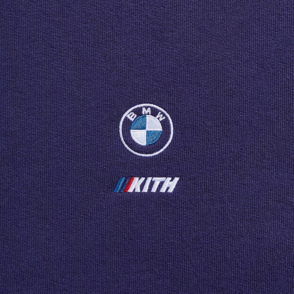 Kith for BMW Nelson Quarter Zip - Techno Violet