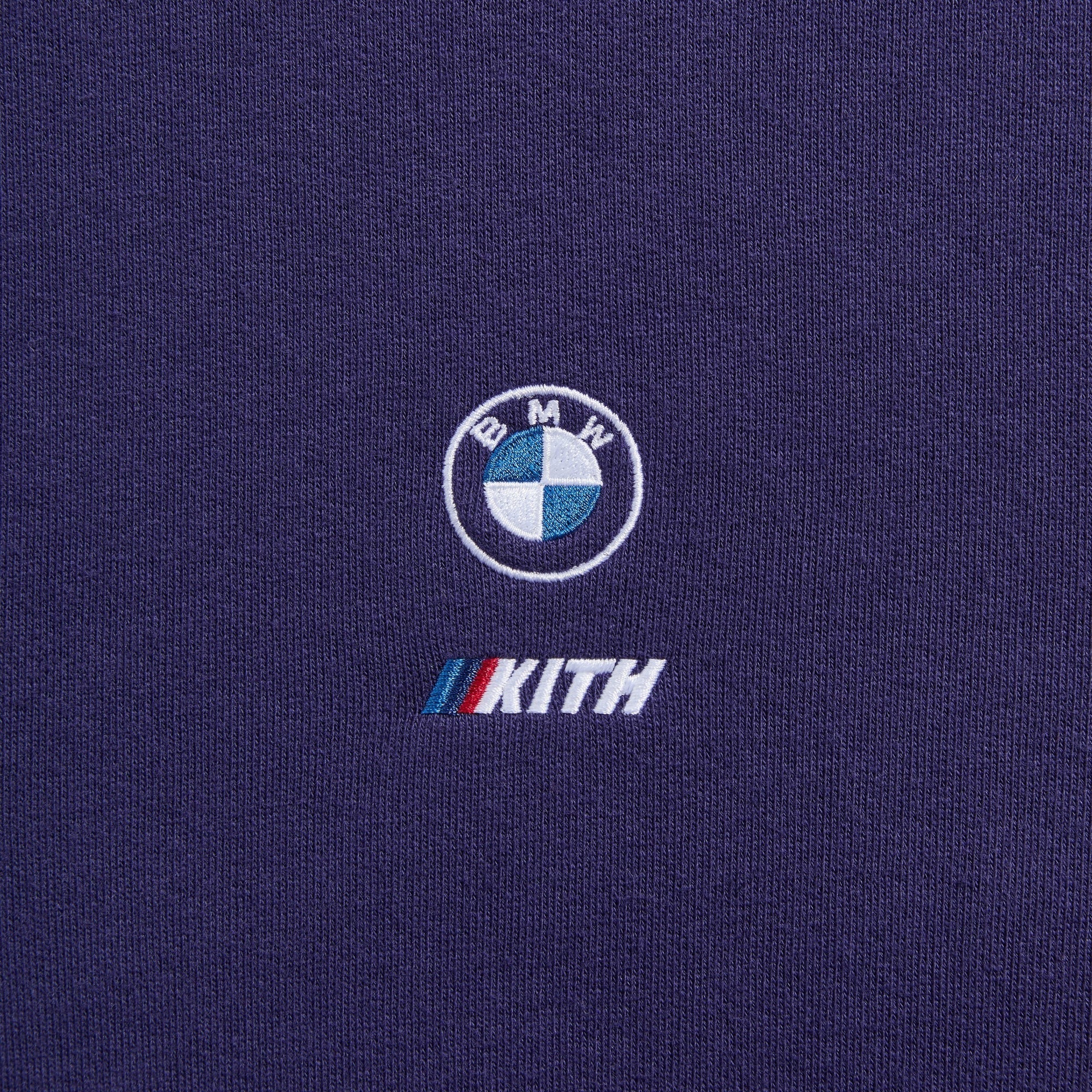 Kith for BMW Nelson Quarter Zip - Techno Violet