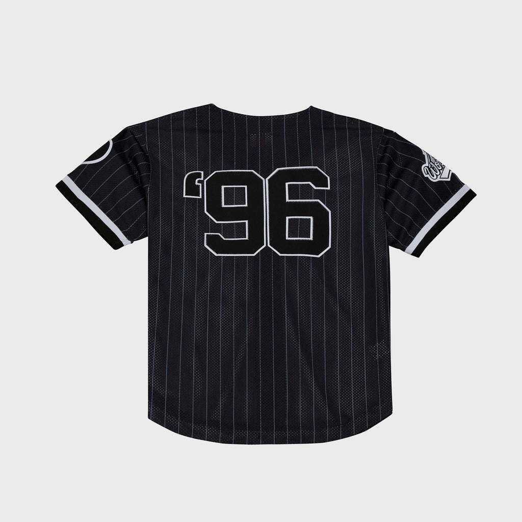 Mitchell & Ness x Jay-Z Reasonable Doubt x New York Yankees Mesh Baseball Jersey - Black