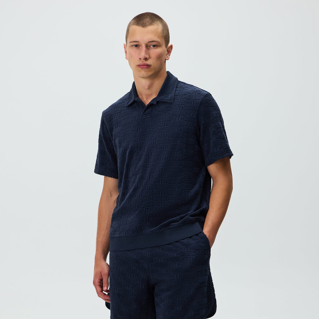 Kith Monogram Towel Terry Leo Polo - Nocturnal