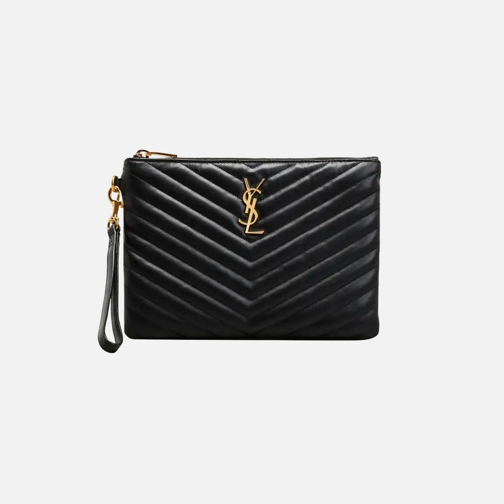 Saint Laurent YSL Pouch Mono - Nero