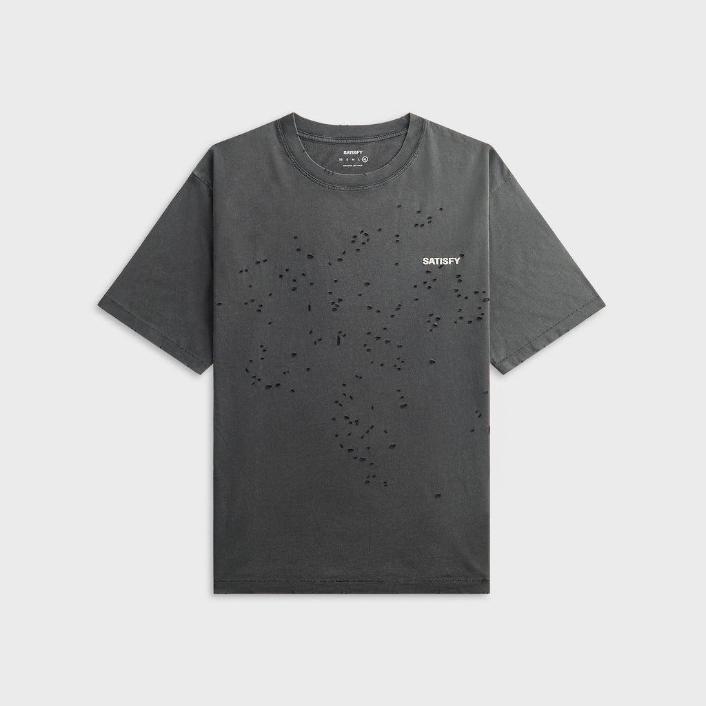Satisfy MothTechTM Tee - Aged Black
