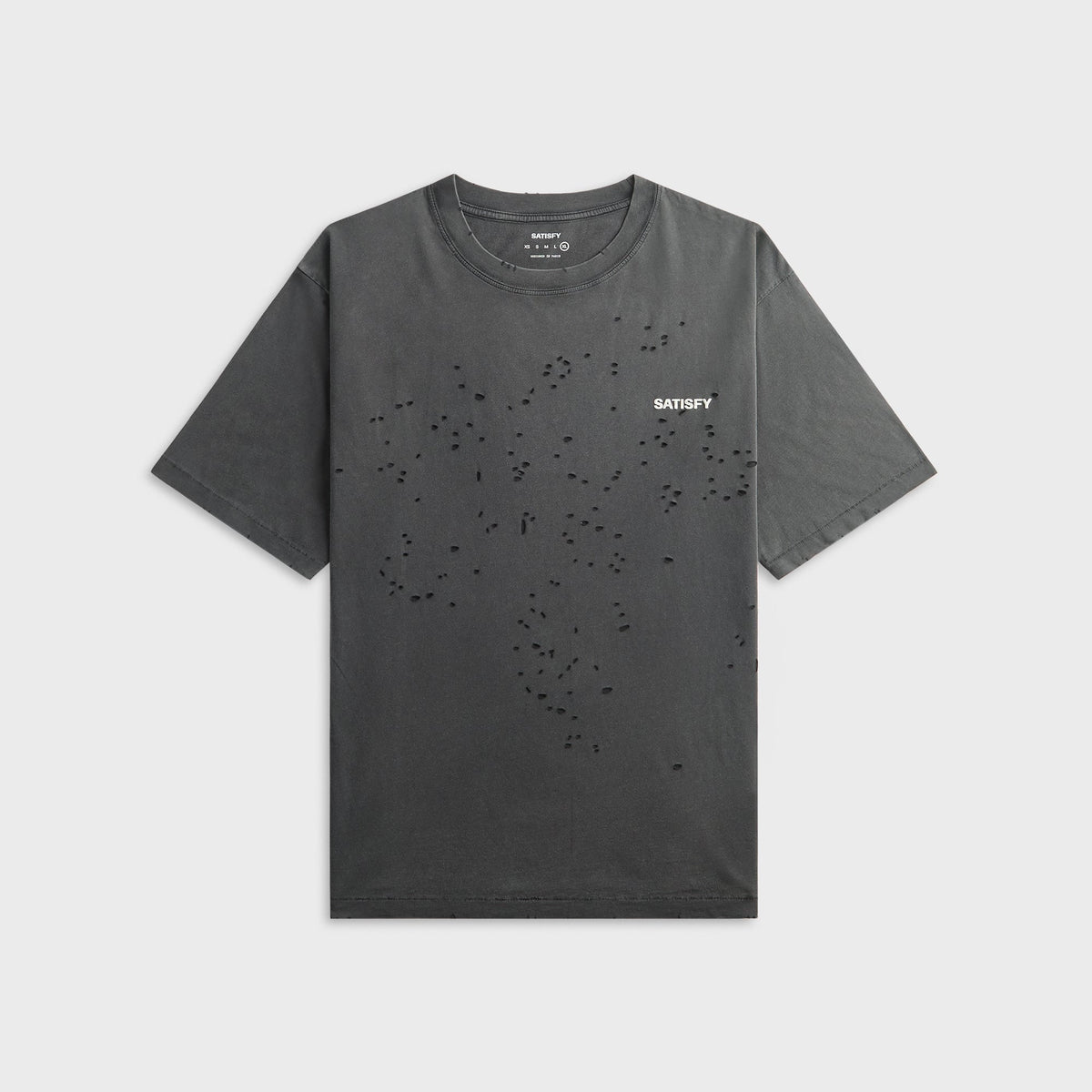 Satisfy MothTechTM Tee - Aged Black