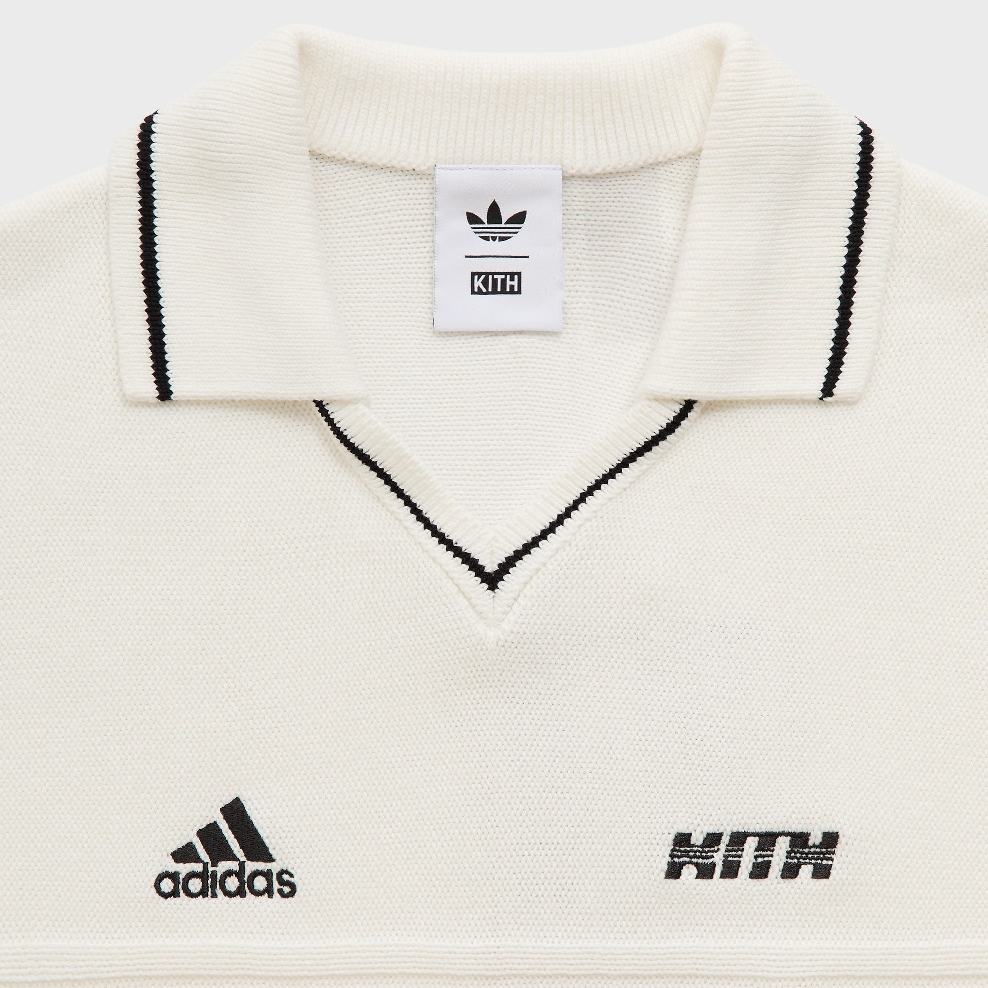 Kith & Messi for adidas Football Knit Polo - White