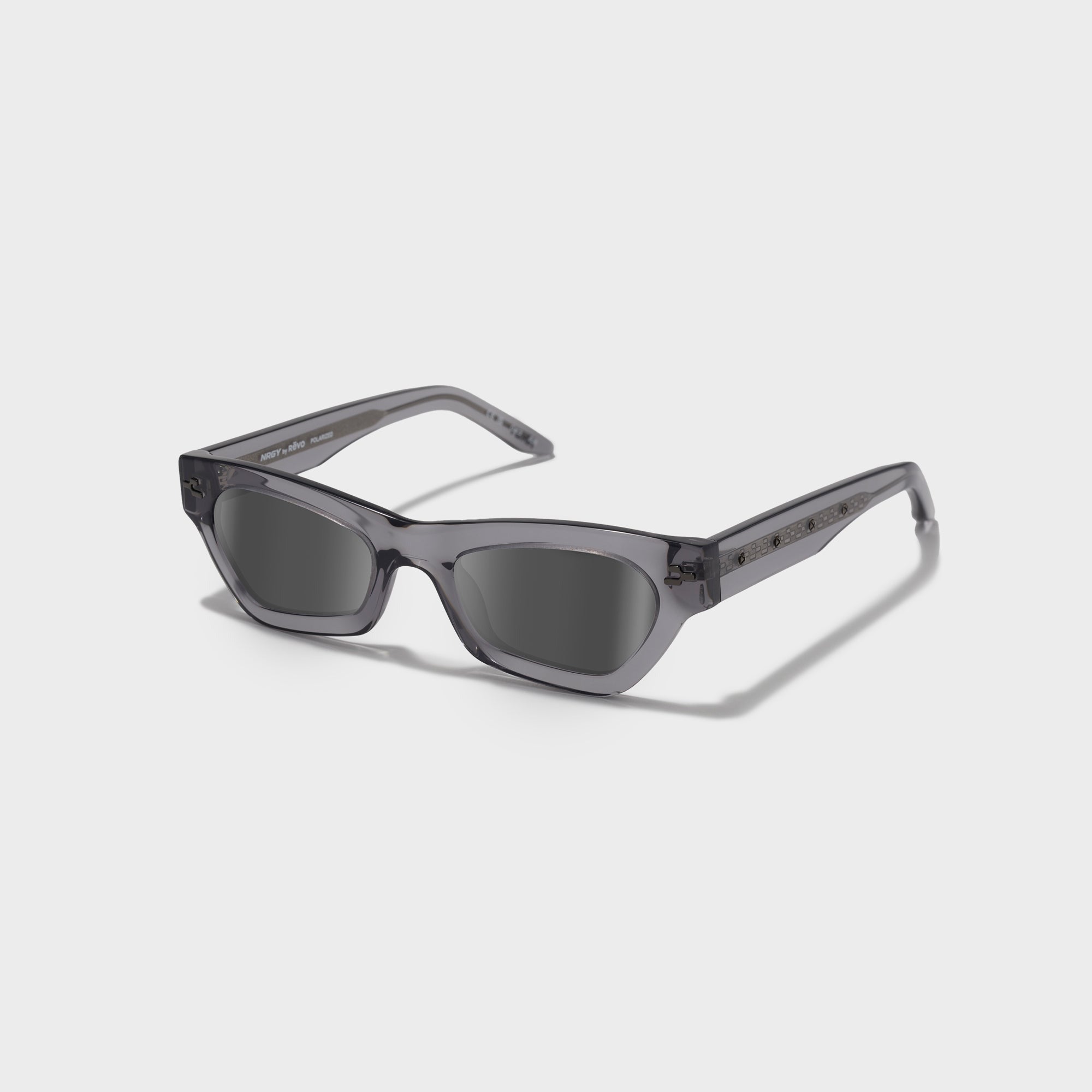 NRGY Lynx Frames - Crystal Grey / Graphite Lenses