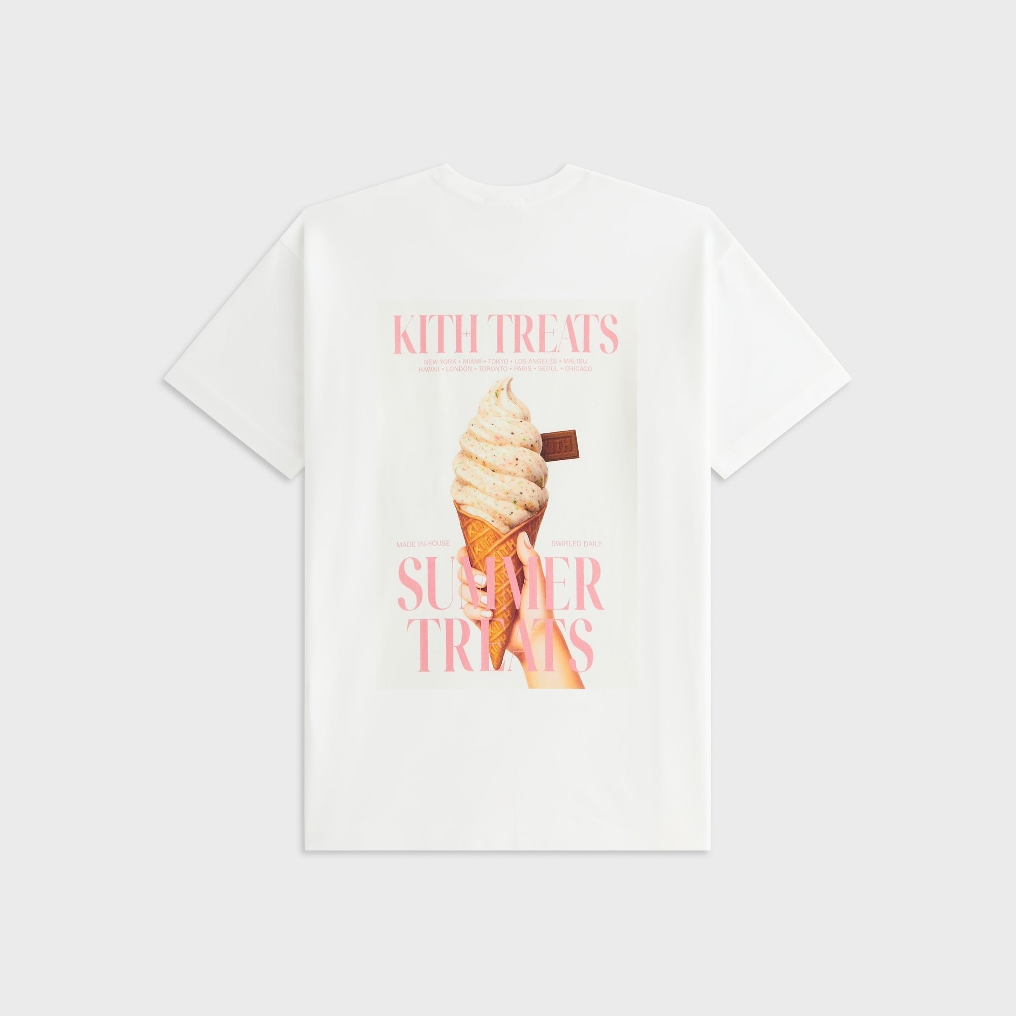 Kith Treats Swirl Pocket Tee - White