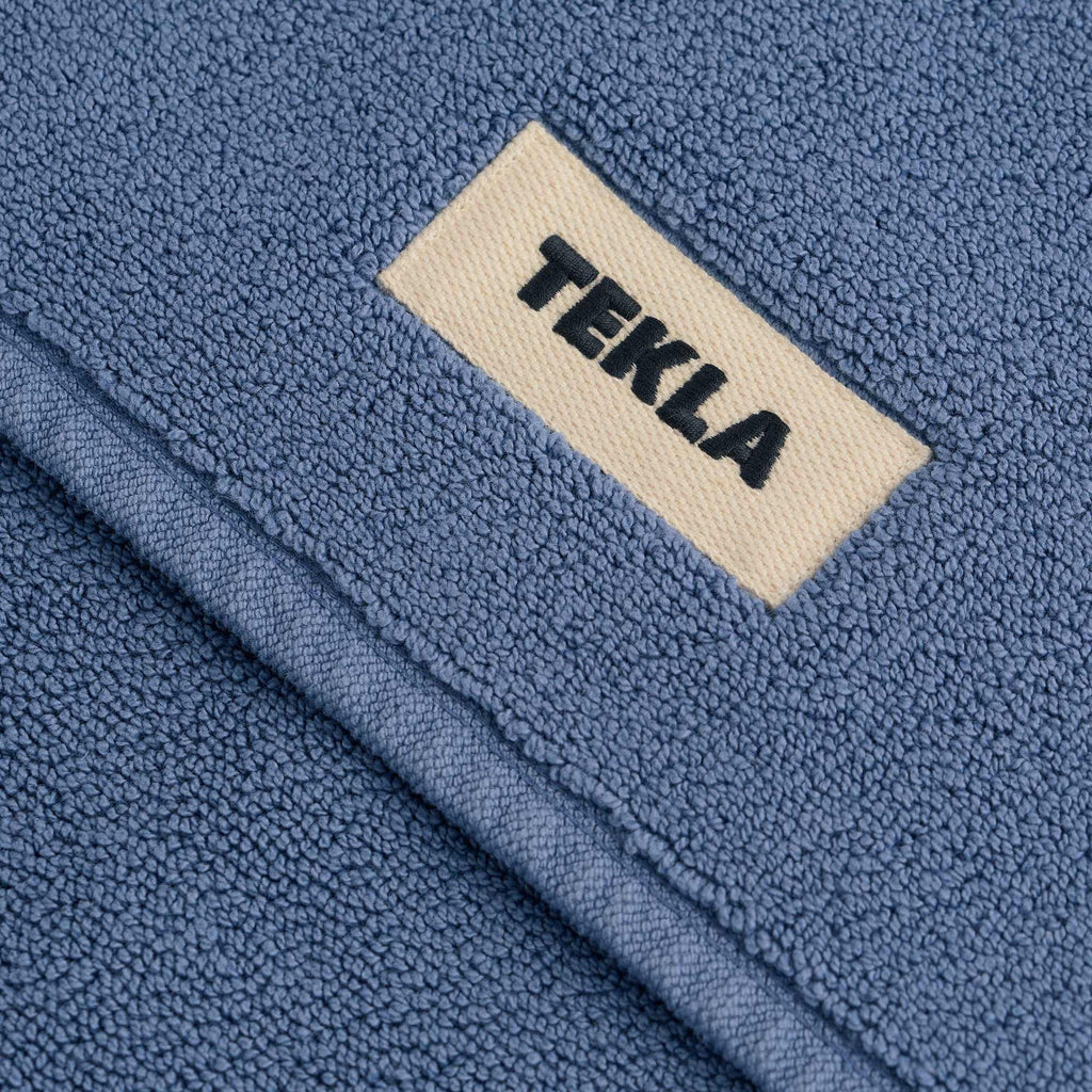 Tekla Bath Mat - Storm Blue