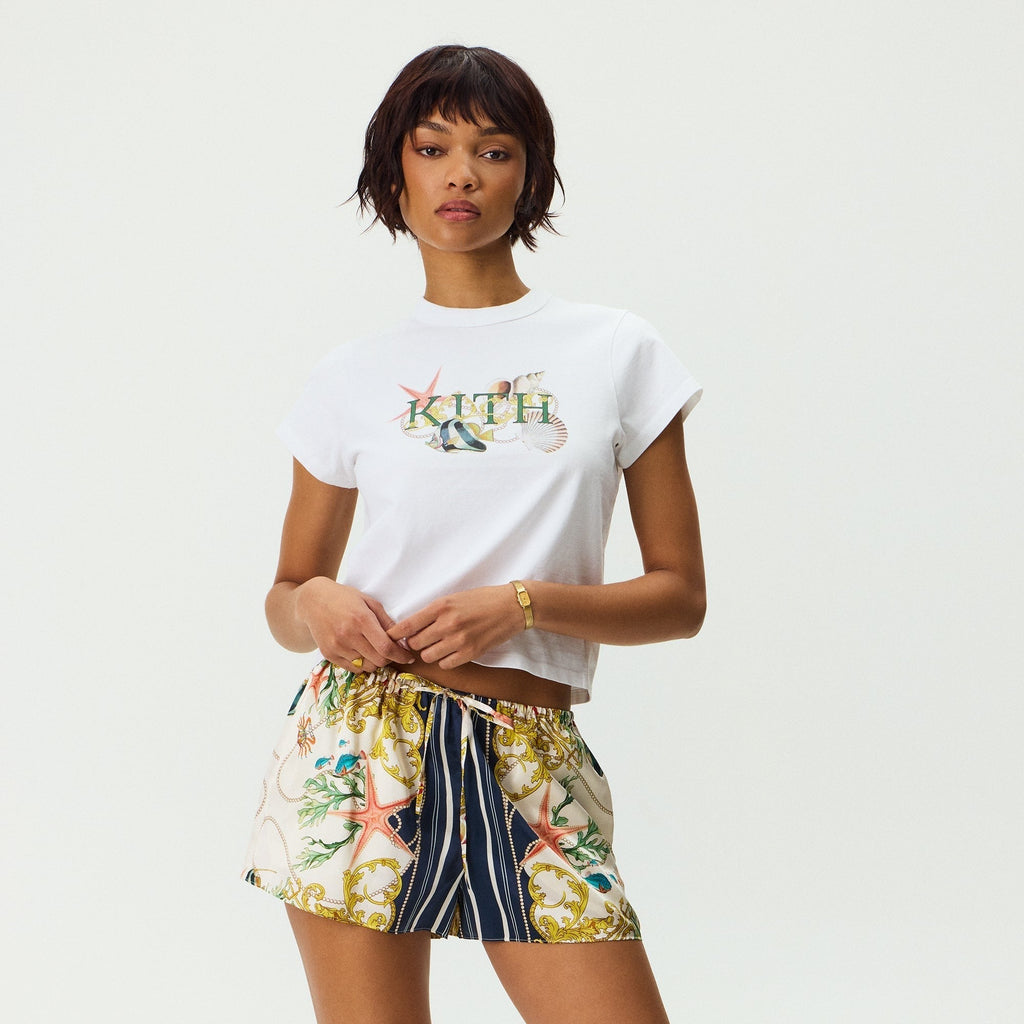 Kith Women Mulberry Vintage Atlantis Tee - White