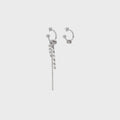 Justine Clenquet Grace Earring - Palladium