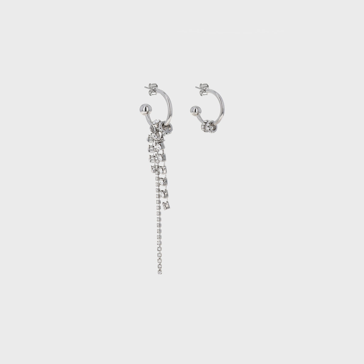 Justine Clenquet Grace Earring - Palladium