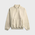 Essentials Signature 90s Polo Sweatshirt - Oatmeal Heather / Light Heather