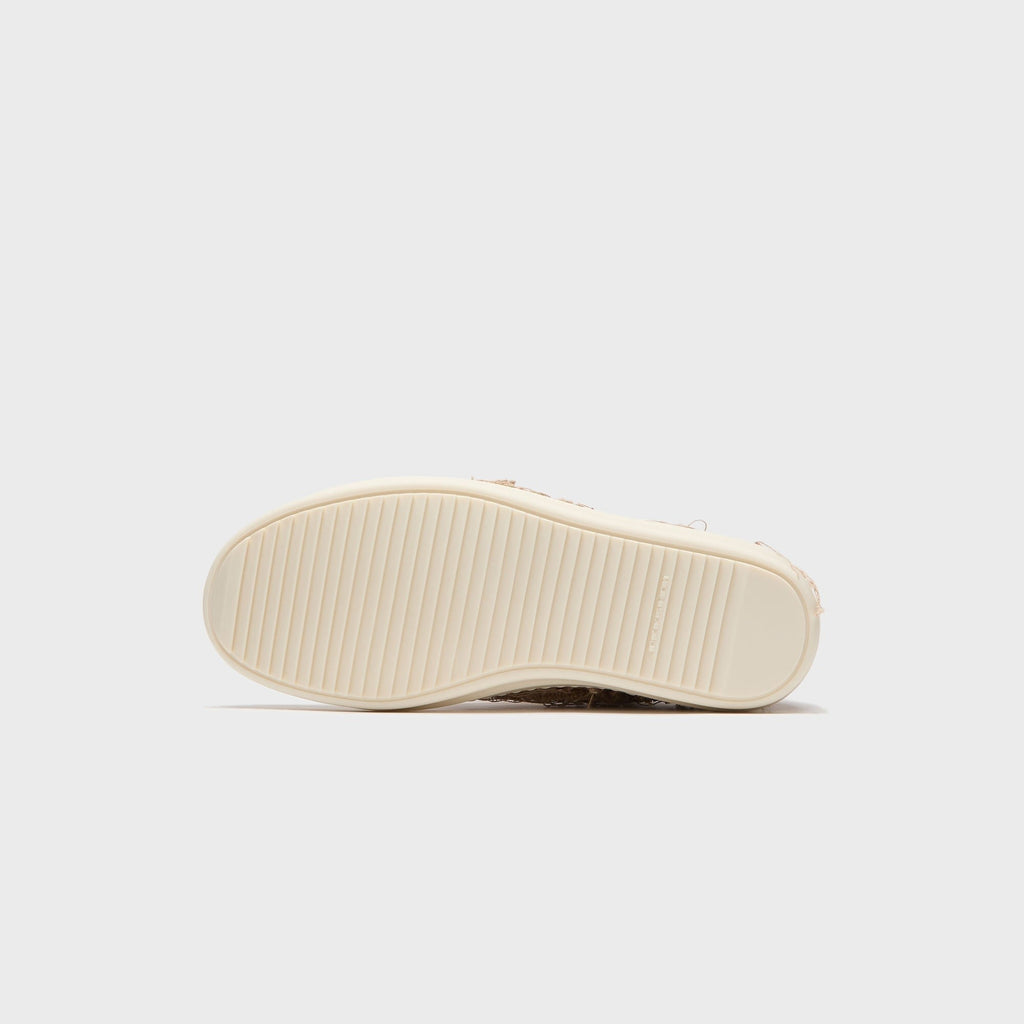 Rick Owens DRKSHDW Scarpe Denim Low Sneakers - Flesh / Milk