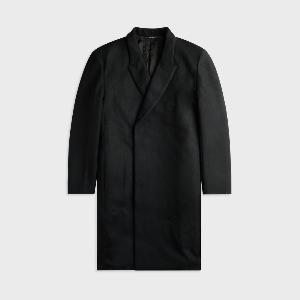 Kiko Kostadinov Epelde Overcoat - Deep Black