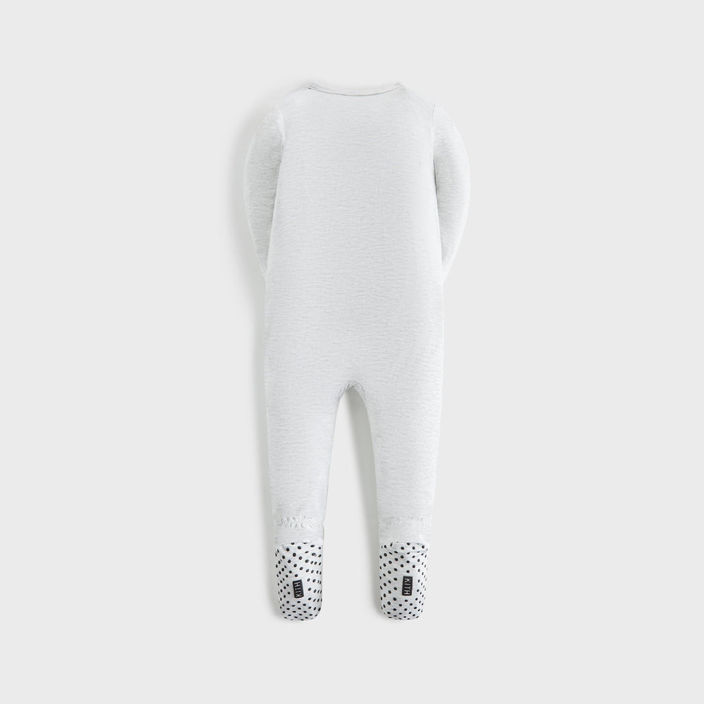 Kith Baby Coverall - Light Heather Grey