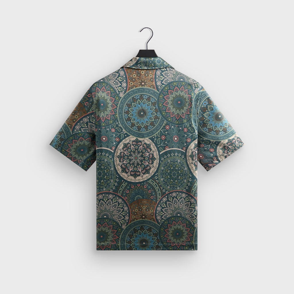 Kith Mosaic Mandala Thompson Camp Collar Shirt - Stadium
