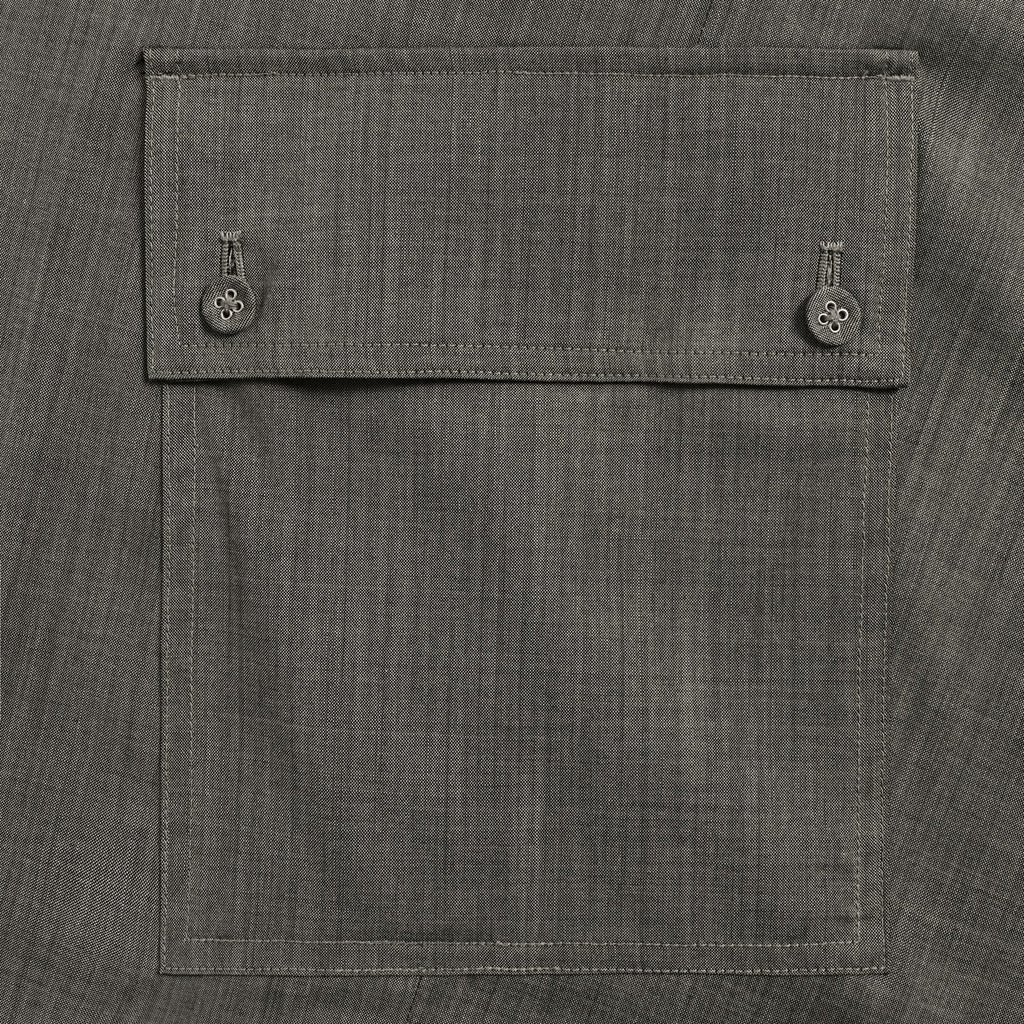 &Kin Tropical Wool Gibbs Pant - Grey Melange