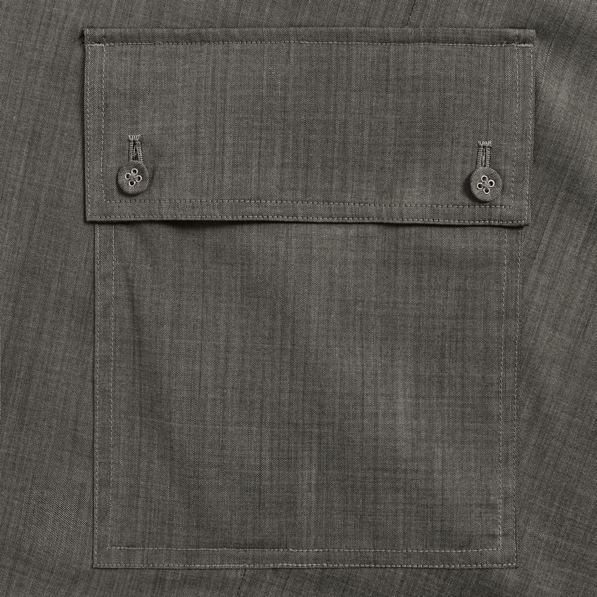 &Kin Tropical Wool Gibbs Pant - Grey Melange