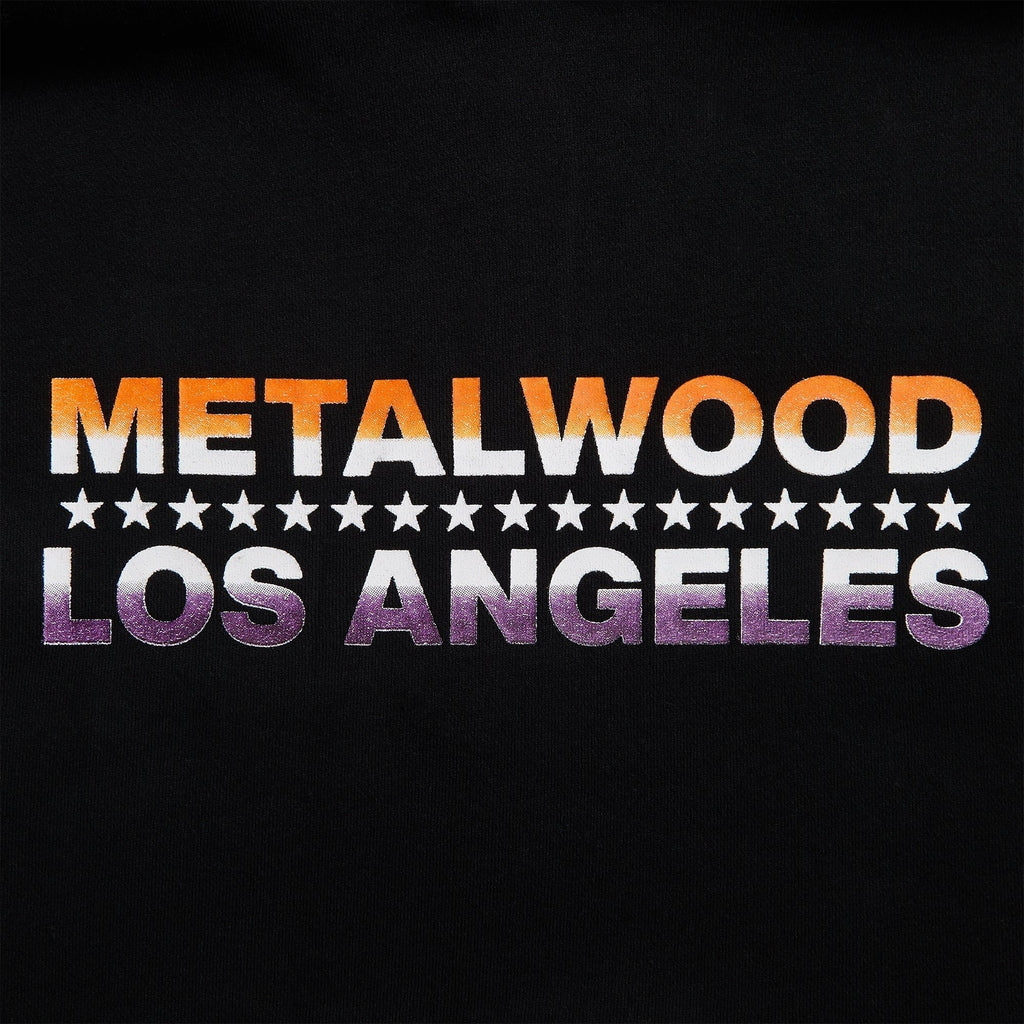 Metalwood Flyer Hooded Sweatshirt - Black