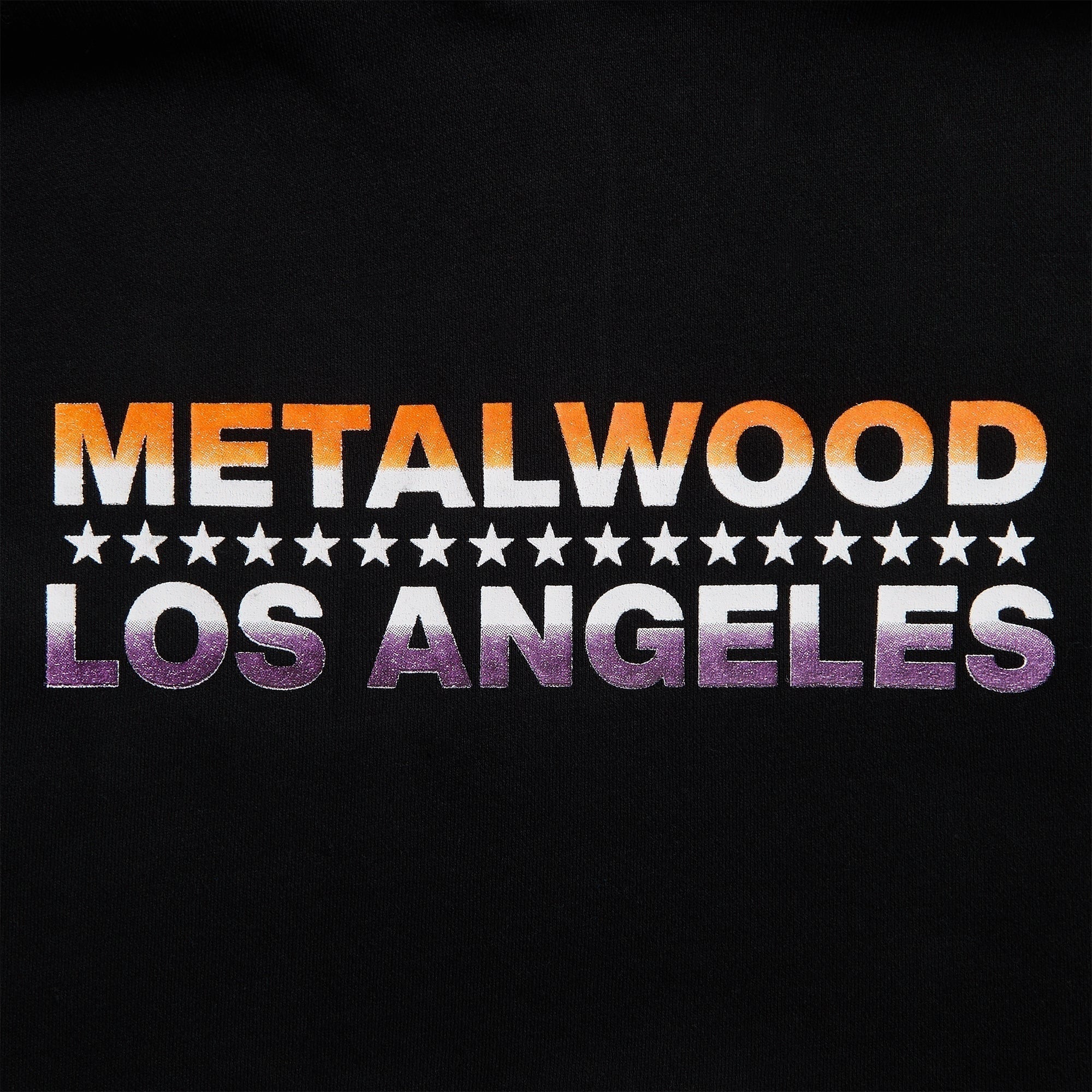 Metalwood Flyer Hooded Sweatshirt - Black
