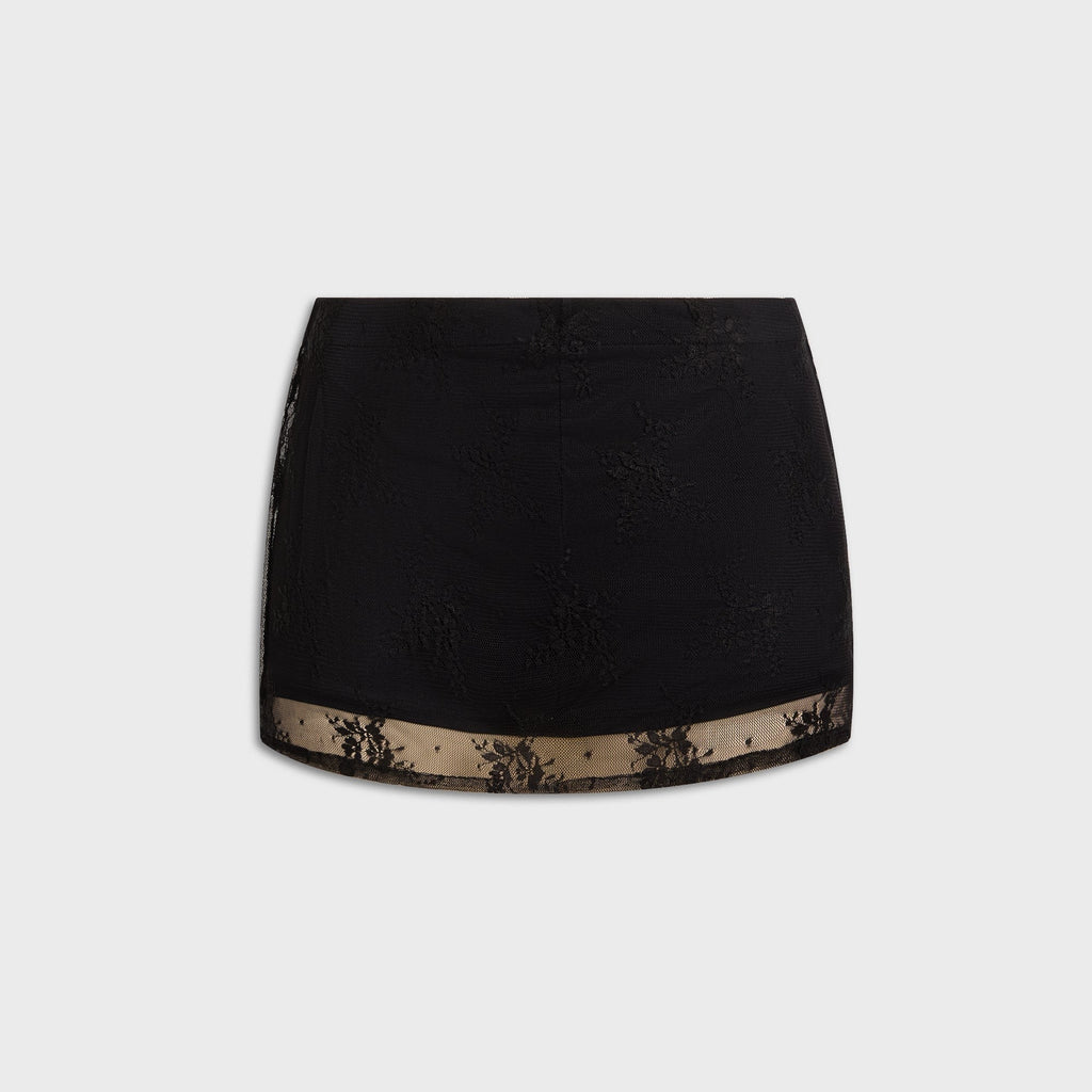 Buci Shelley Skirt - Black Floral