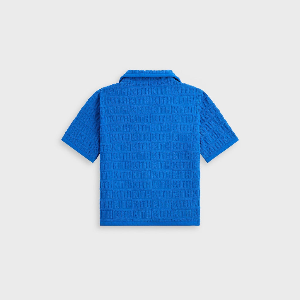 Kith Baby Thompson Logo Camp Shirt - Greek