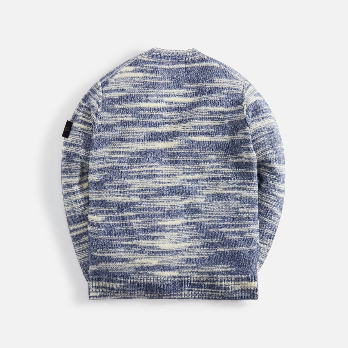 Stone Island Wool Nylon Yarn Cardigan - Bright Blue