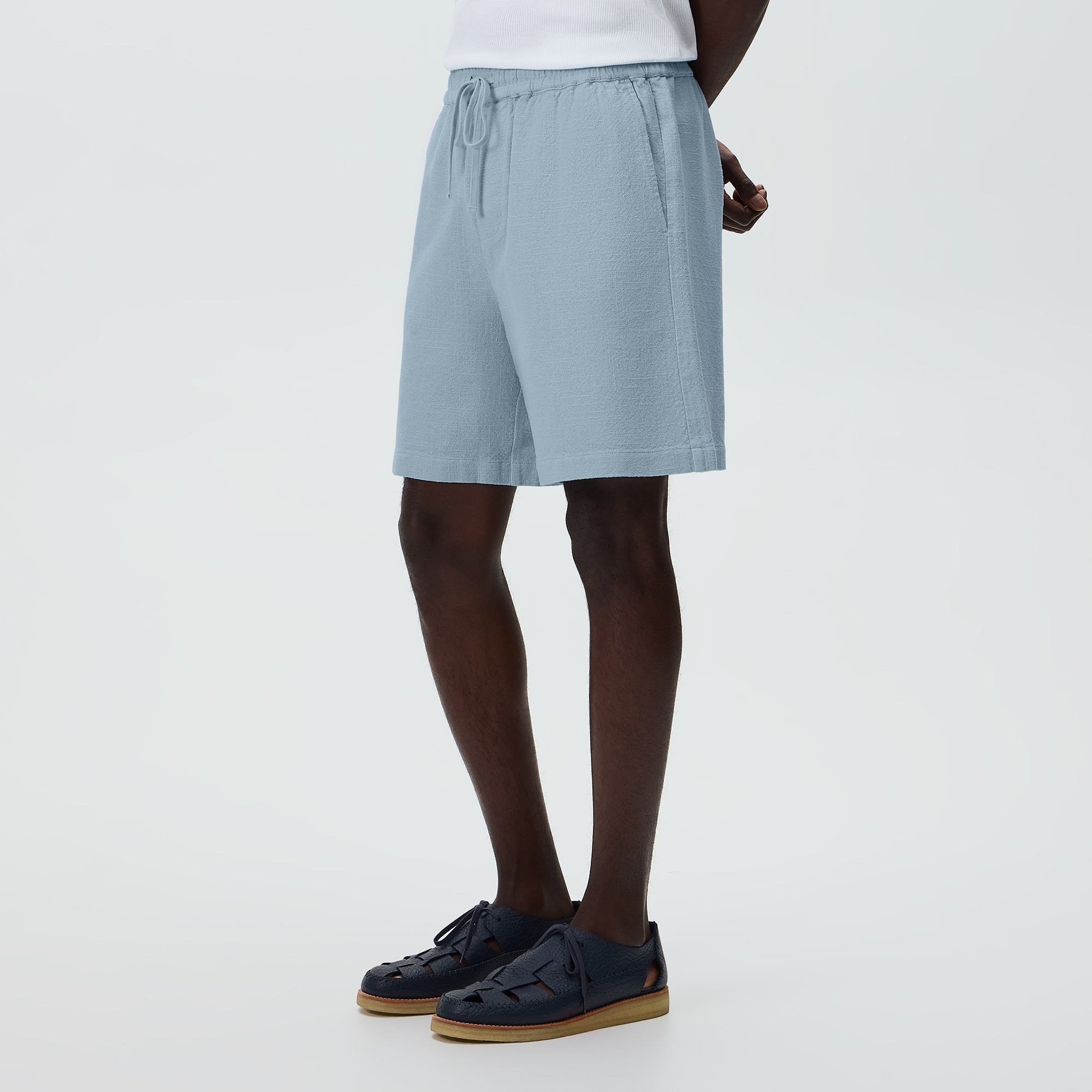 Kith Soft Woven Curtis Short - Light Indigo
