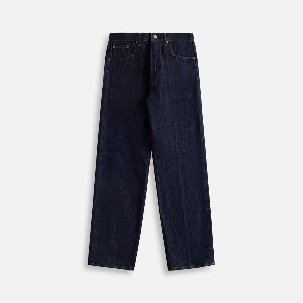 Auralee Hard Twist Denim 5P Pants - Indigo