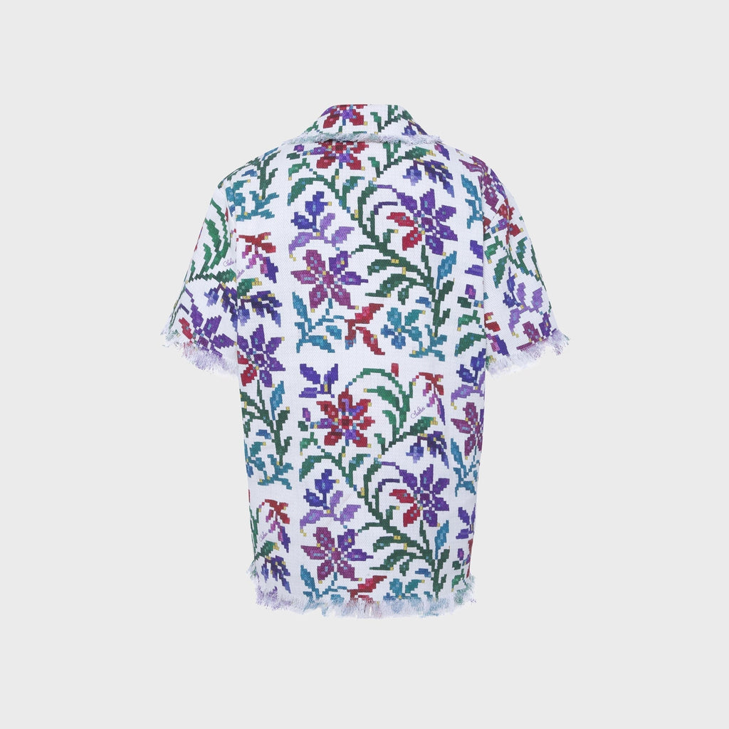 Siedres Carlos Lace-Up Polo Shirt - Multi