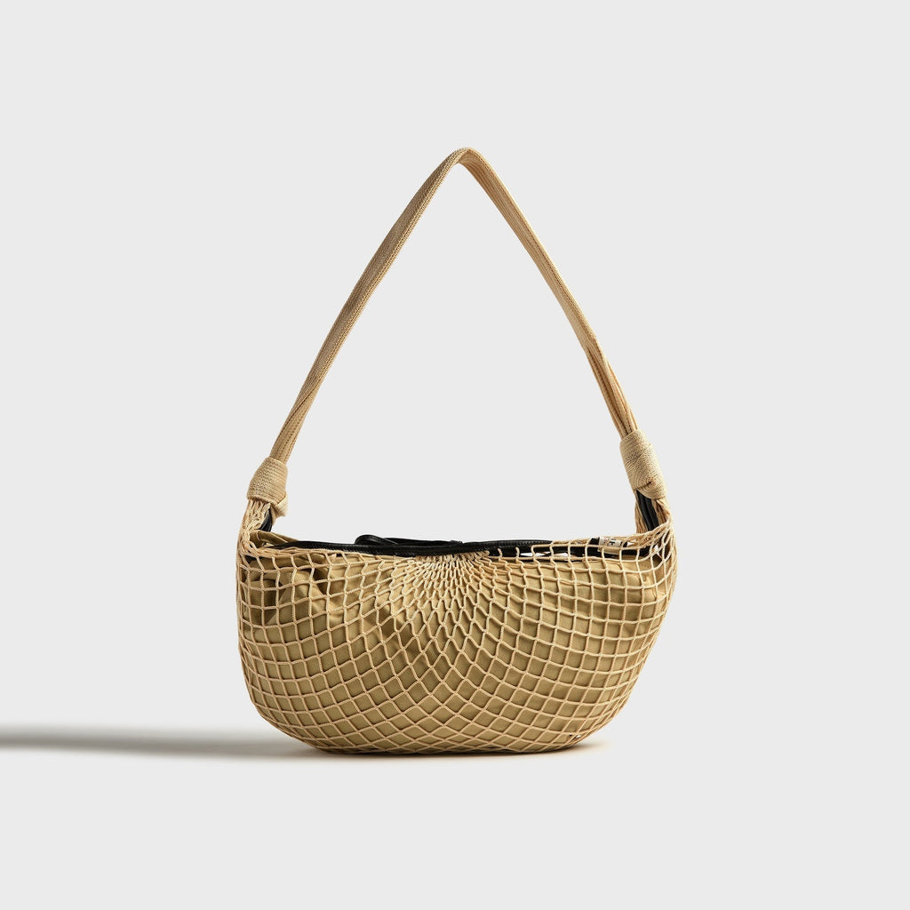 Lemaire Croissant Filt Bag - Light Beige
