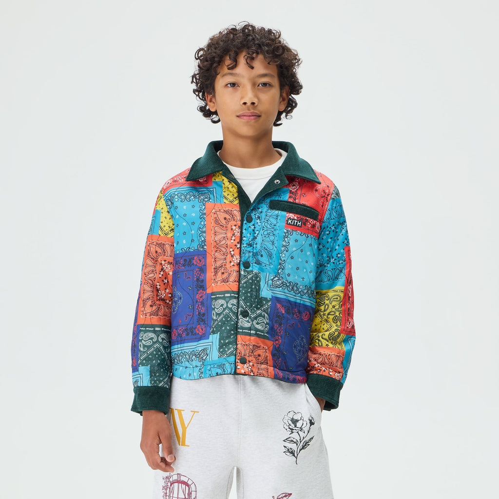 Kith Kids Reversible Ora Shacket - Stadium