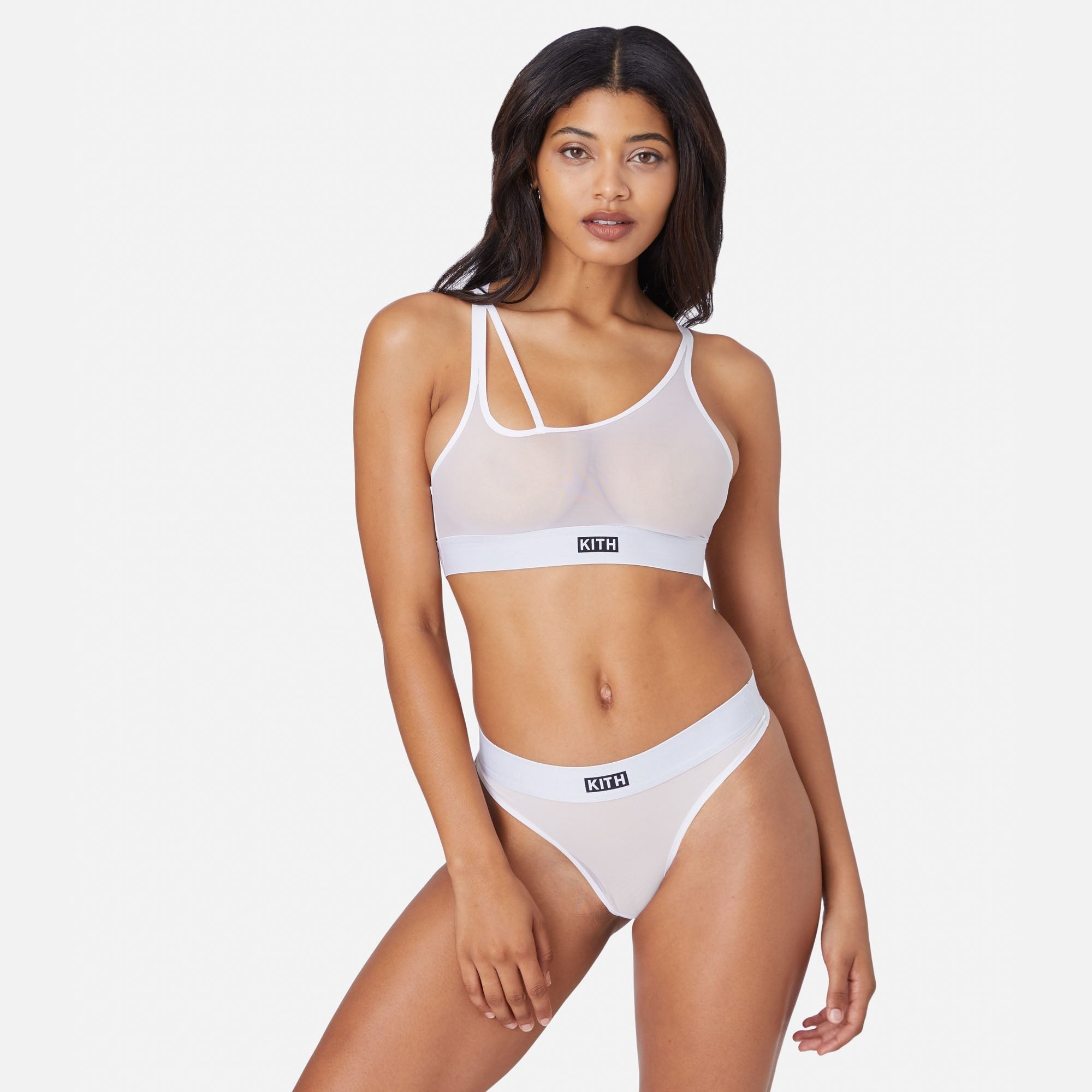 Kith Women for Calvin Klein Mesh Asym Strappy - White