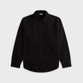 Cotton Citizen Santorini Buttondown - Jet Black