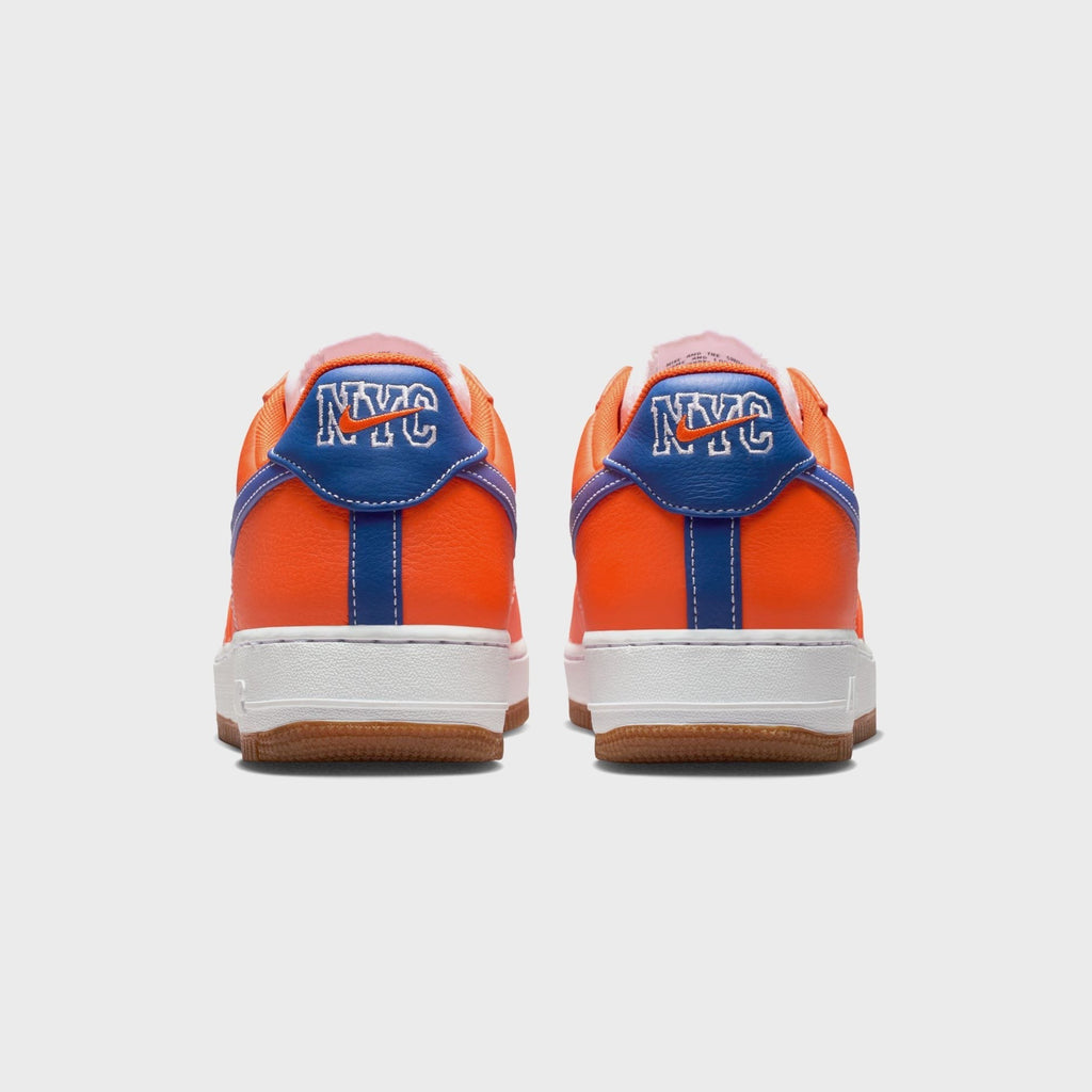 Nike Air Force 1 Low Retro Premium - Safety Orange / Rush Blue / White