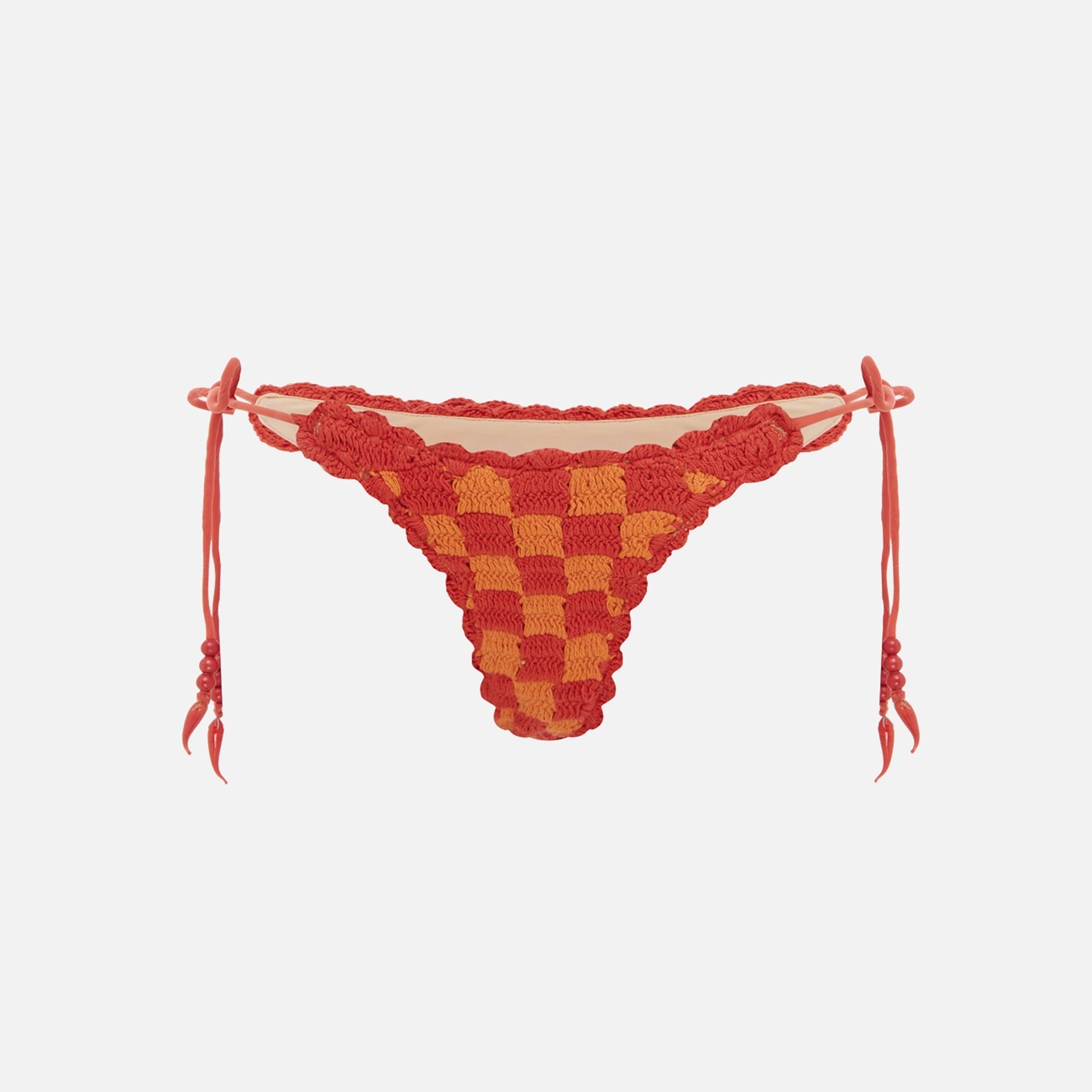 It's Now Cool The Crochet Tie Pant - Chillies
