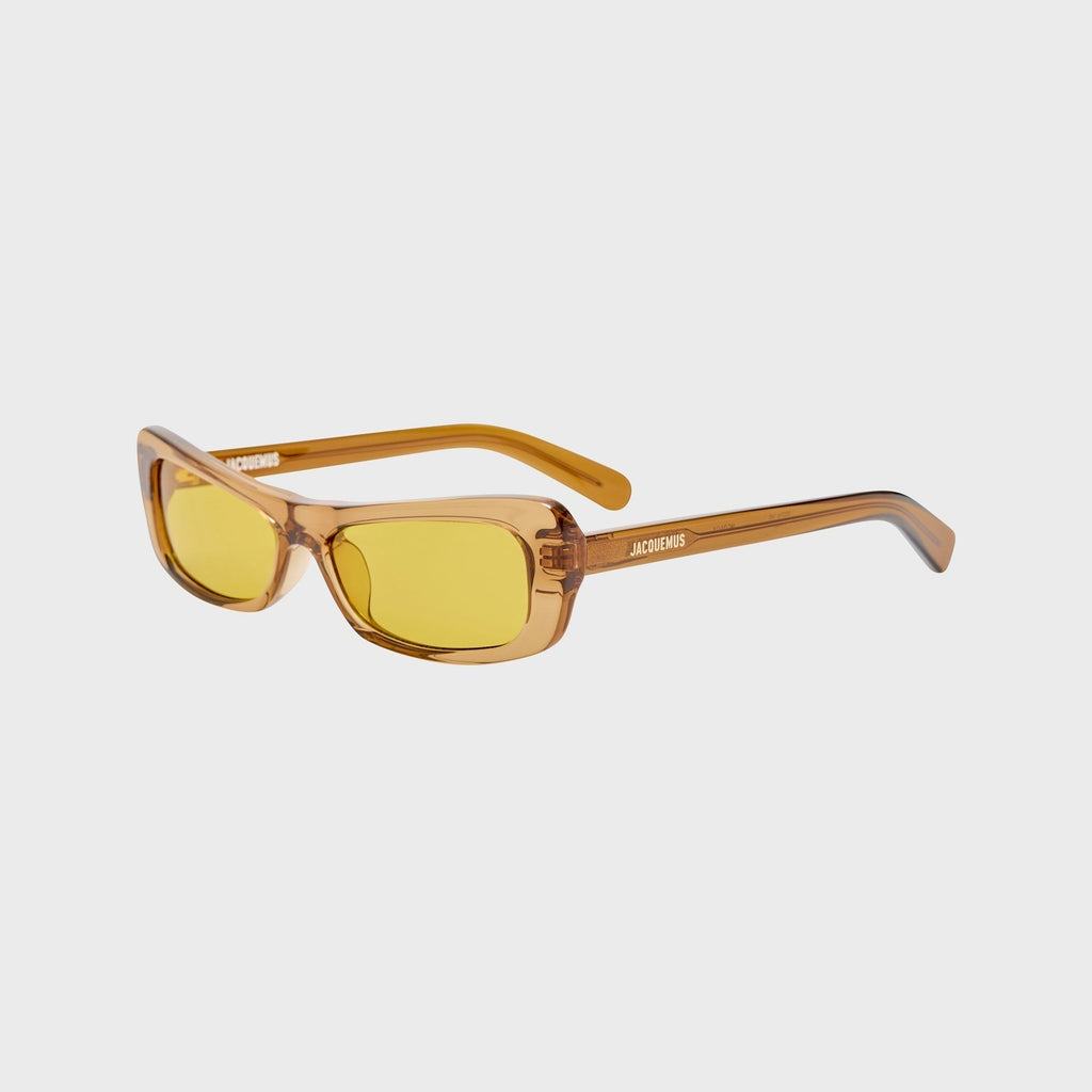 Jacquemus Capri Frames - Shiny Brown / Light Gold / Ochre