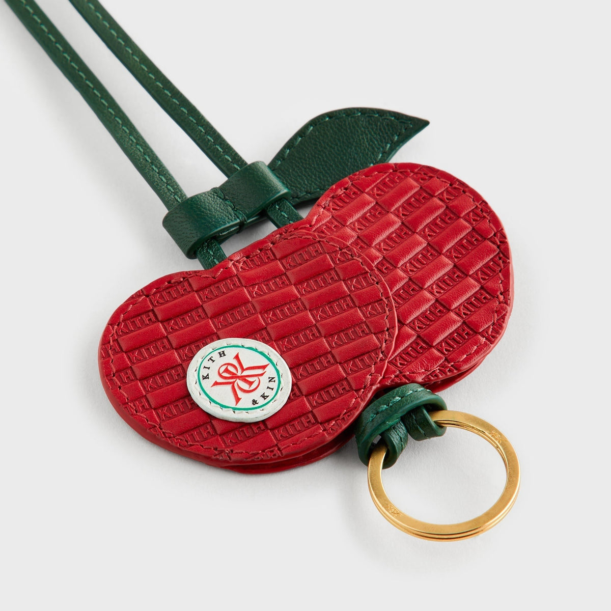 Kith Women Monogram Leather Cherry Bag Charm - Dalle