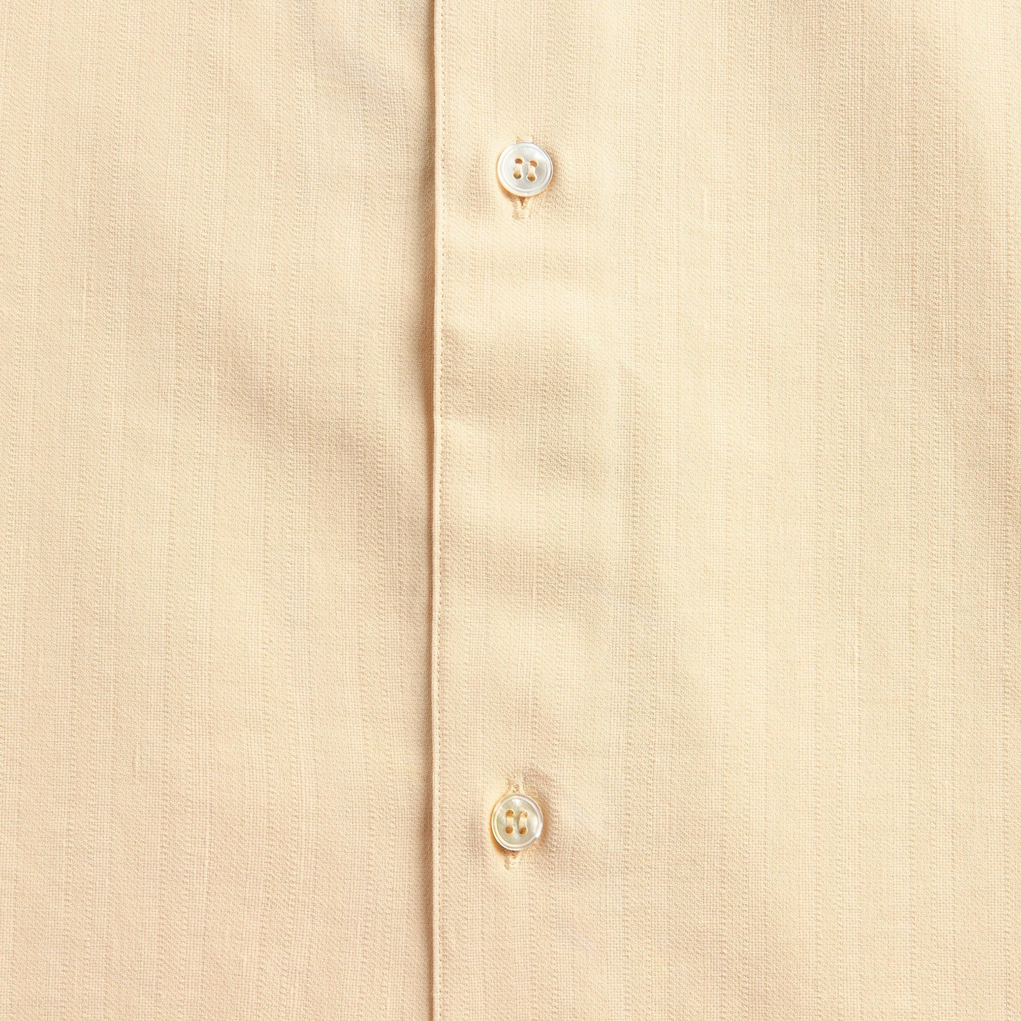 Studio Nicholson Sanko Short Sleeve Shirt - Antique White