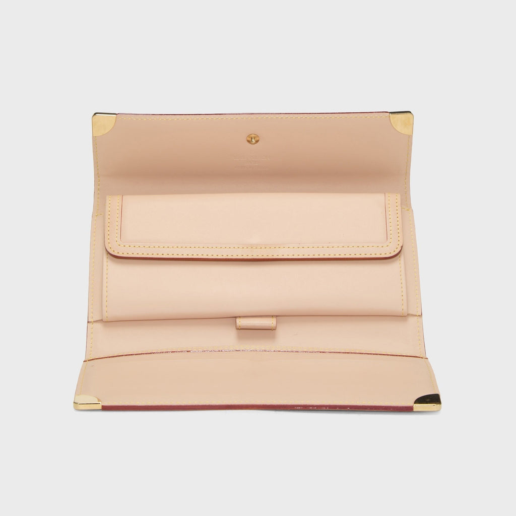 WGACA Louis Vuitton x Takashi Murakami International Wallet - White / Multi