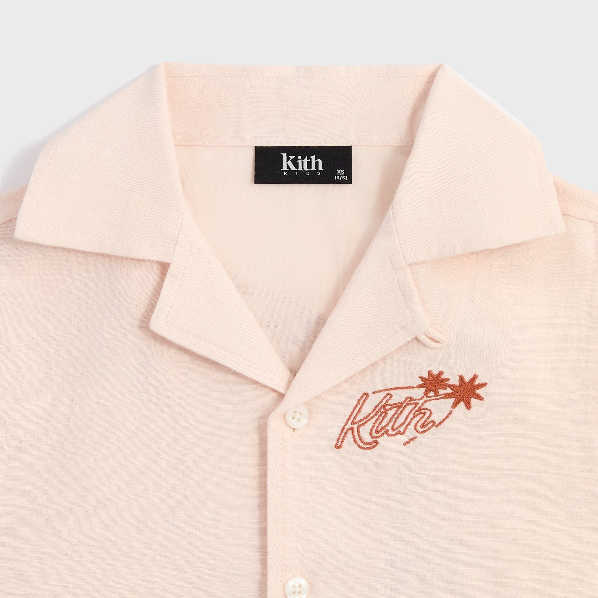 Kith Kids Thompson Camp Shirt - Sahara