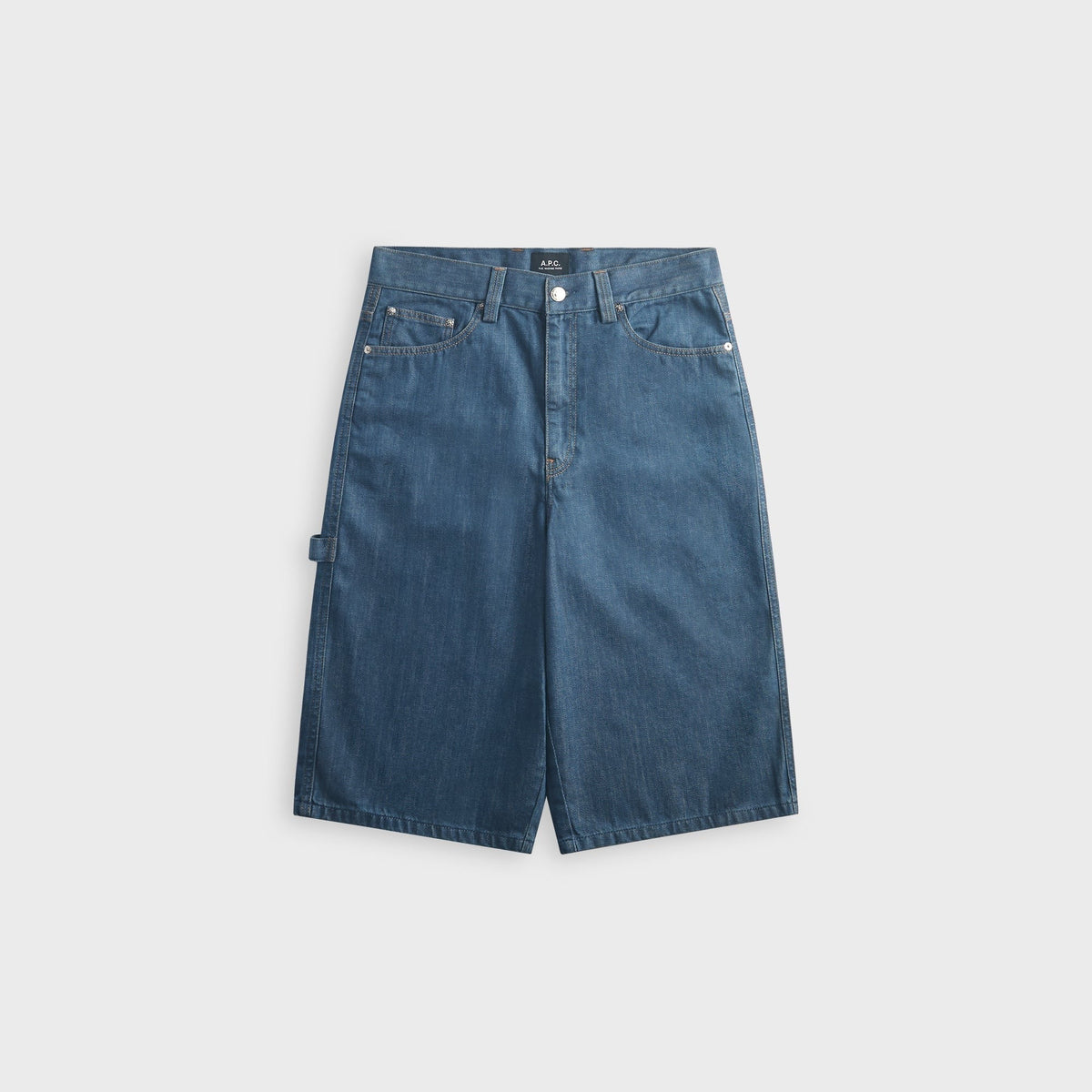 A.P.C. Westland Short - Stonewashed Indigo