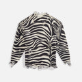 R13 Zebra Oversized Sweater - Zebra
