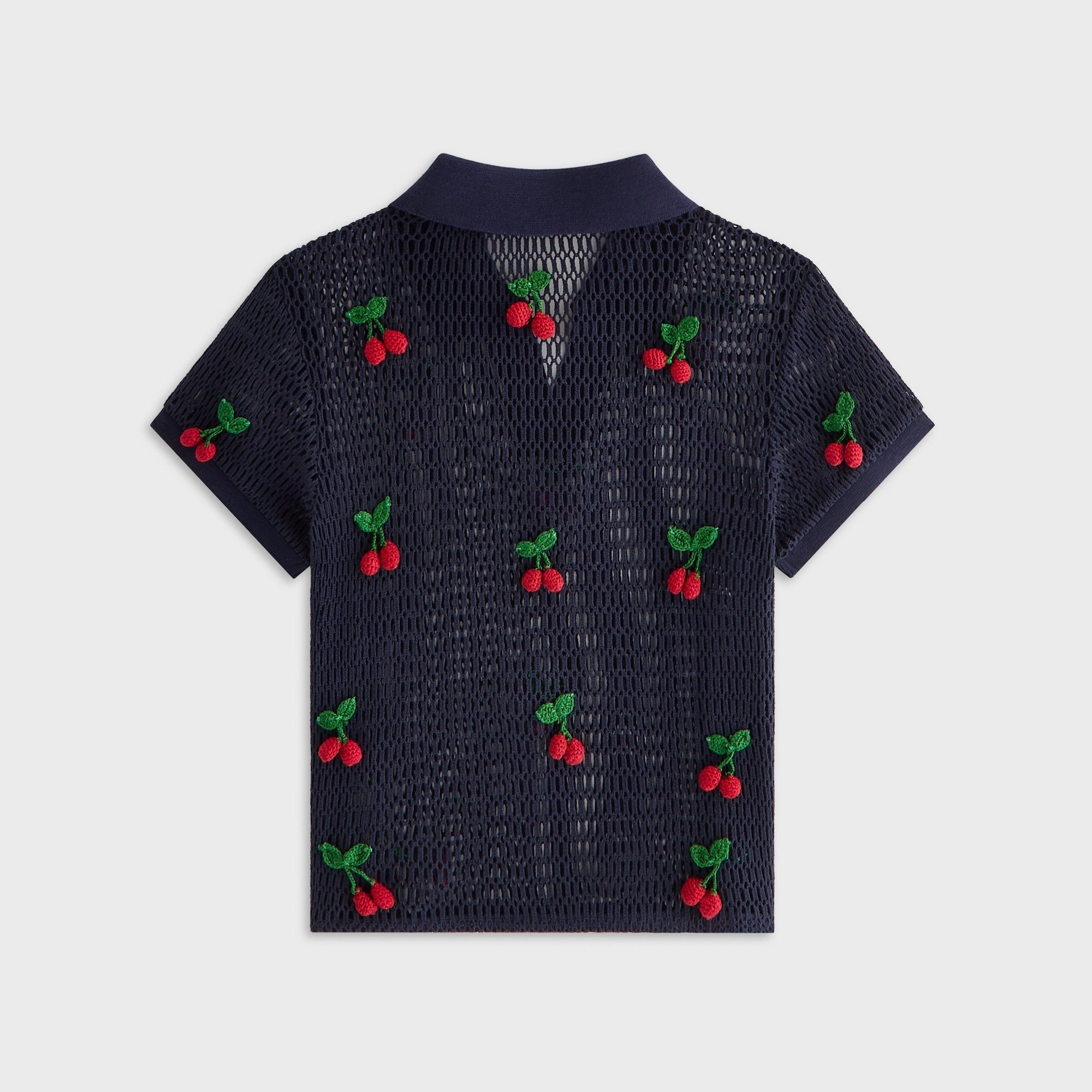 Kith Women Hedi Cherry Sweater Polo - Nocturnal