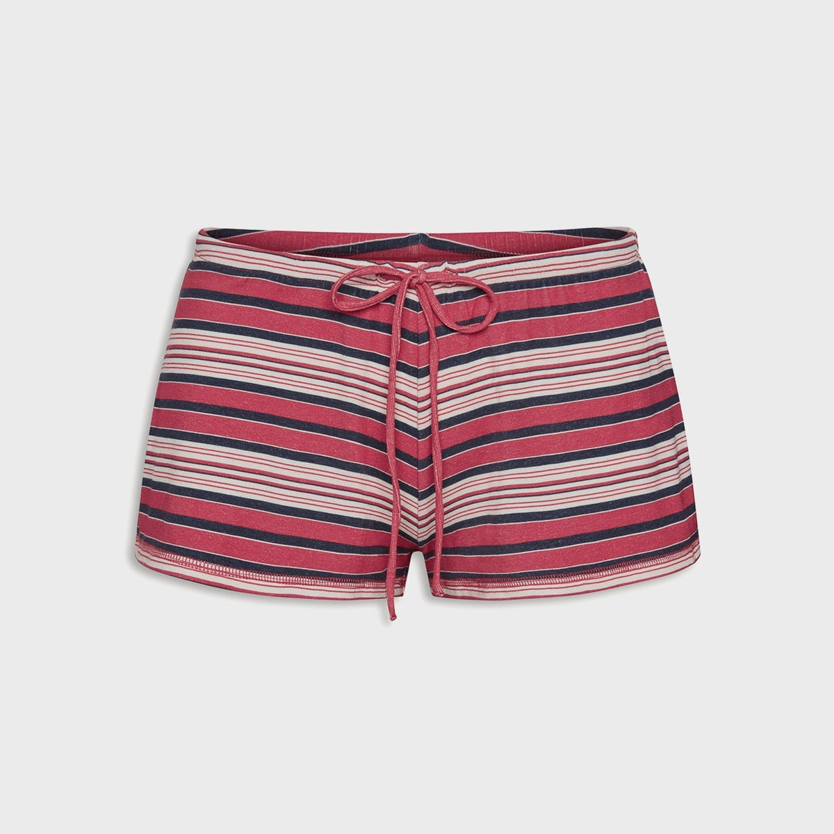 Frankies Bikinis x Jennie Sophie Lightweight Jersey Short - Sunset Stripe