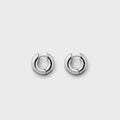 Eliou Jumbo Devon Hoops - Silver