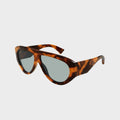 Gucci Aviator Sunglasses - Havana / Green